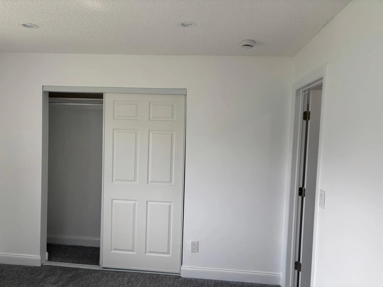 Interior Painting White Closet Room by JC General Painting in South Florida