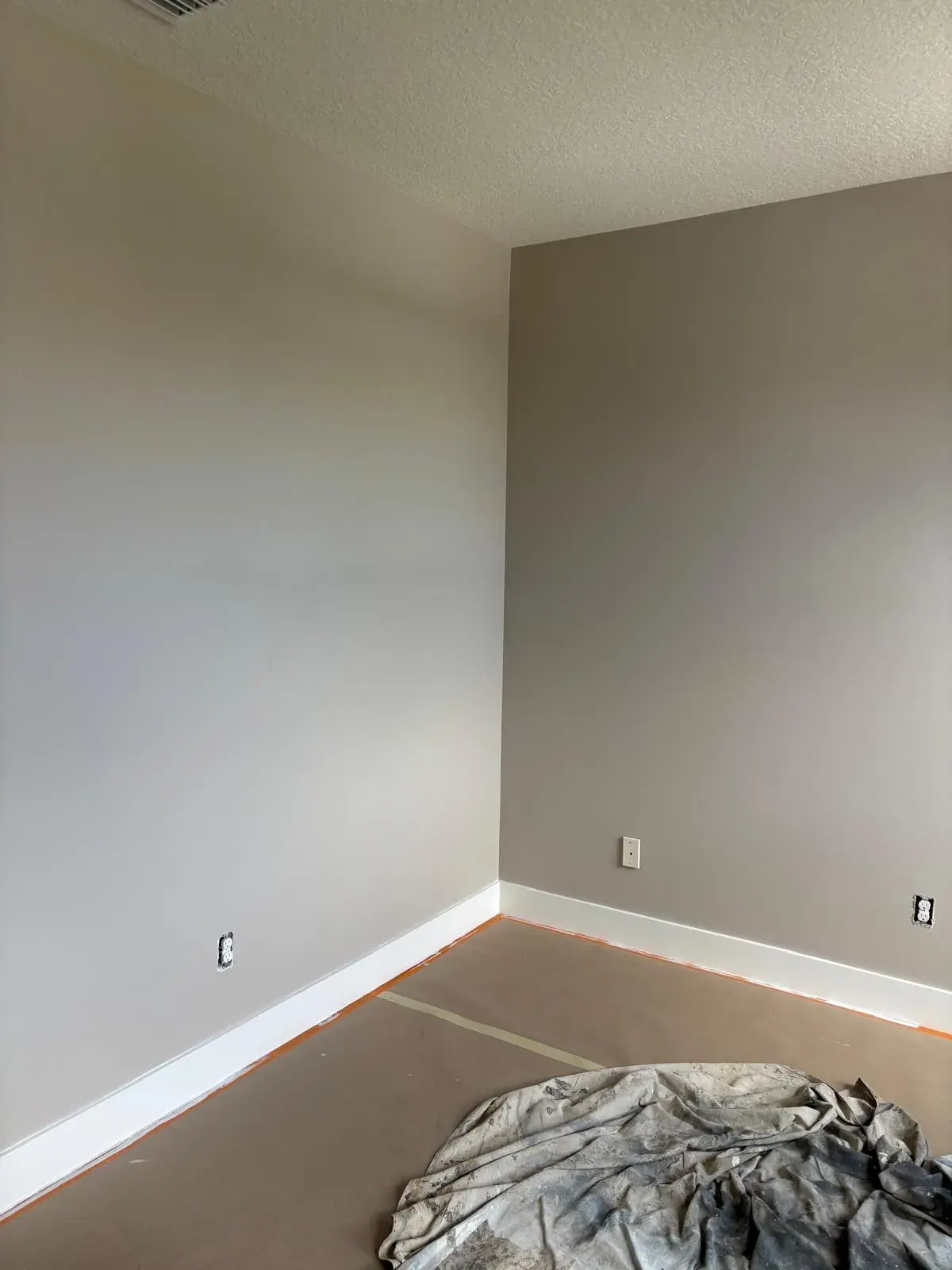 Interior Painting Greige Room by JC General Painting in South Florida