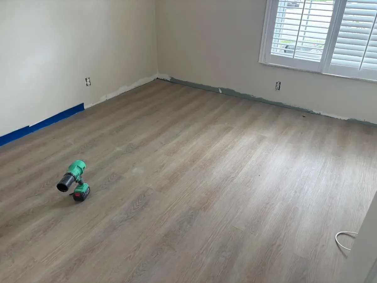 Interior Trim Painting Baseboard Taped Parkland by JC General Painting in South Florida