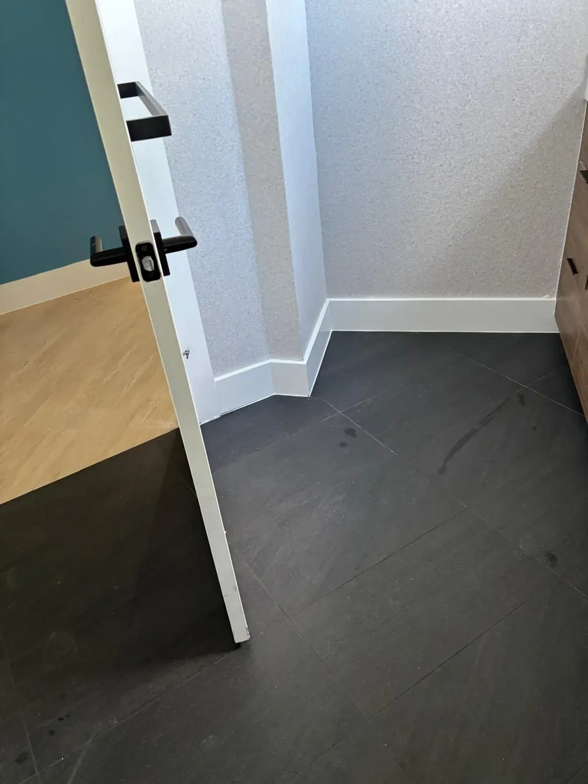 Interior Door Painting White Panel Door by JC General Painting in South Florida